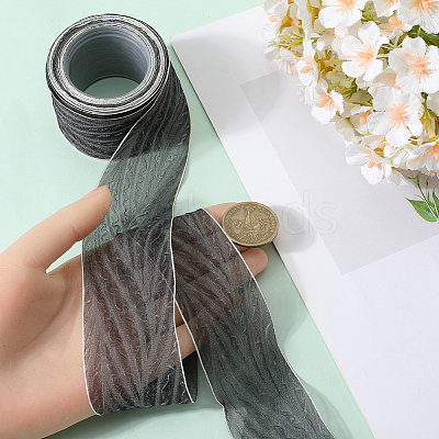 Polyester Pleated Ribbons SRIB-WH20020-005E-1