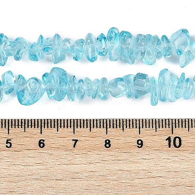 Transparent Glass Beads Strands GLAA-Z009-01E-1