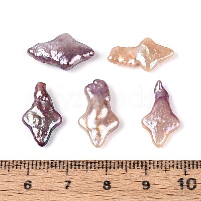Natural Baroque Keshi Pearl Beads PEAR-S022-02C-1