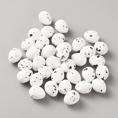 Easter Foam Eggs Figurines Ornaments DJEW-WH0016-56-1