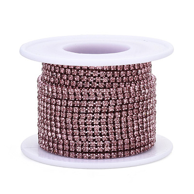 Electrophoresis Iron Rhinestone Strass Chains CHC-Q009-SS6.5-B16-1