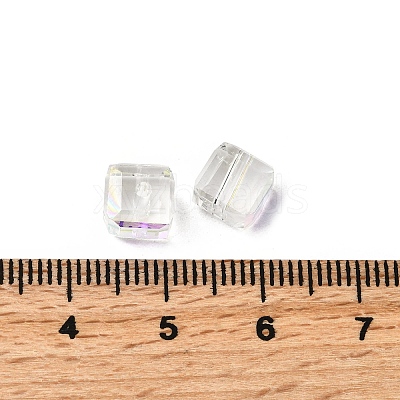 Electroplated Glass Beads EGLA-G040-01A-AB01-1