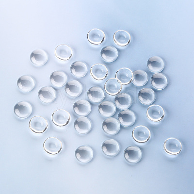 200Pcs Transparent Glass Cabochons GGLA-YW0001-05-1