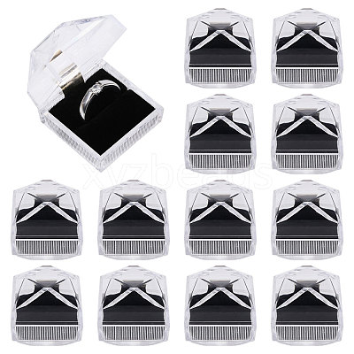 Transparent Acrylic Ring Storage Boxes FIND-WH0420-122B-1