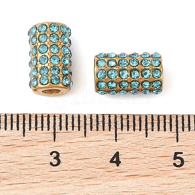 Ion Plating(IP) 304 Stainless Steel Beads STAS-NH0001-02G-04-1