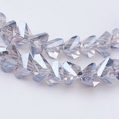 Electroplate Glass Beads Strands EGLA-J145-4mm-PL03-1