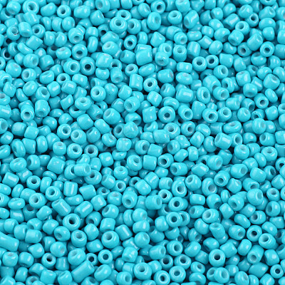 Baking Paint Glass Seed Beads SEED-S002-K10-1