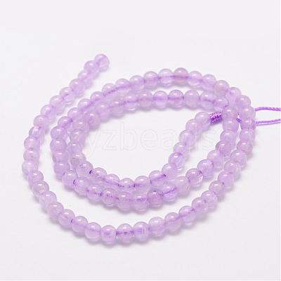 Natural Lavender Amethyst Beads Strands G-F306-11-5mm-1