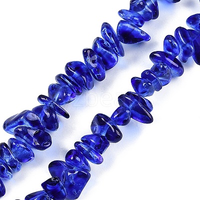 Transparent Glass Beads Strands GLAA-Z009-01B-1