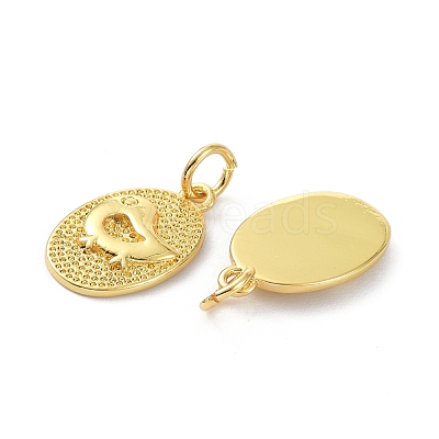 Brass Pendants KK-B046-05G-1