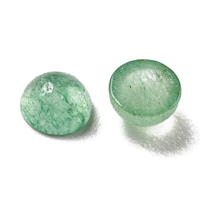 Natural Green Aventurine Cabochons G-Q173-01A-10-1