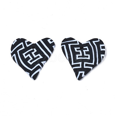 Handmade Polymer Clay Pendants CLAY-N010-045A-1