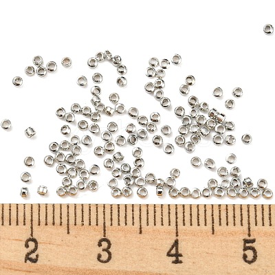 Brass Crimp Beads KK-E002-N-NF-1
