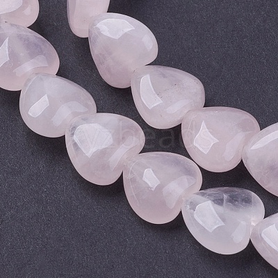 Girlfriend Valentines Day Ideas Natural Rose Quartz Bead Strands G-R190-18-1