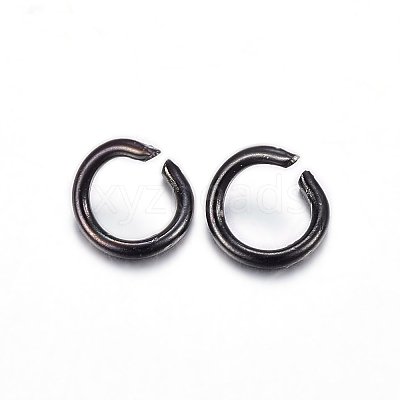 Ion Plating(IP) 304 Stainless Steel Open Jump Rings STAS-H467-03B-4mm-1
