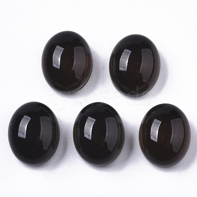 Translucent Glass Cabochons GLAA-T023-02B-1