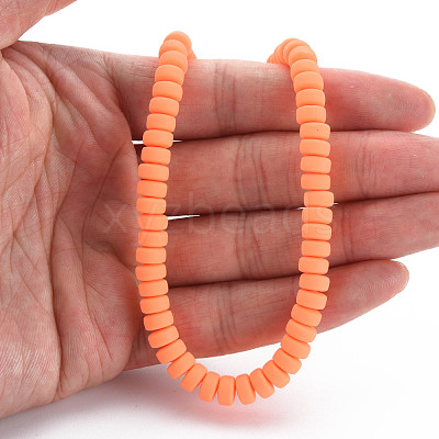 Handmade Polymer Clay Beads Strands CLAY-N008-41-1