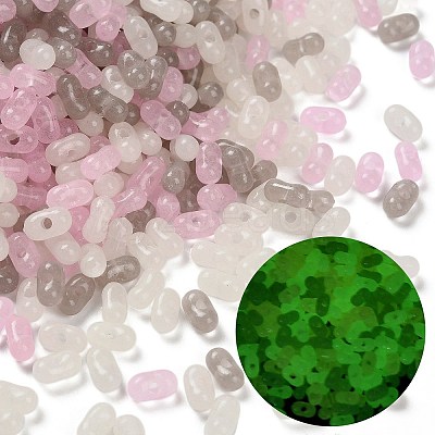 Luminous Transparent Acrylic Beads LACR-D009-01I-1
