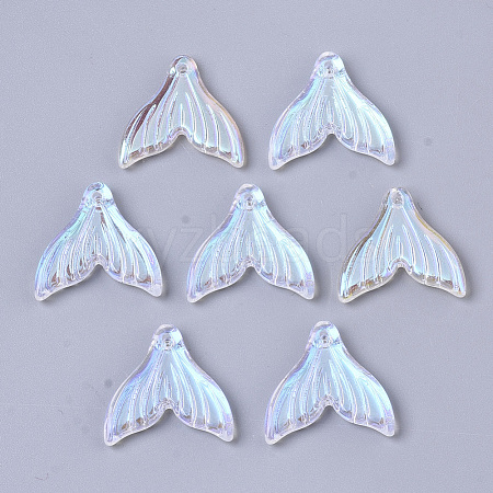 Transparent Glass Pendants X-GLAA-S190-009A-A01-1