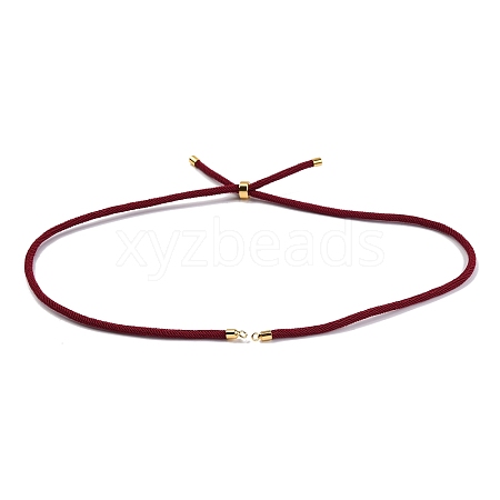 Nylon Cords Necklace Making AJEW-P116-03G-35-1