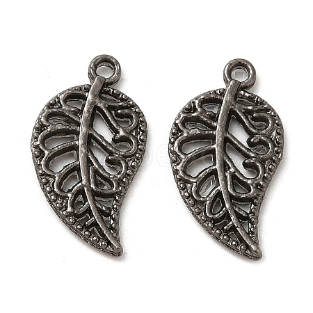 Tibetan Style Alloy Pendants TIBEP-E111-B-1