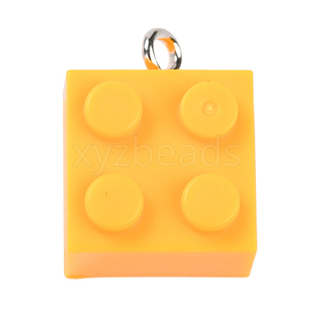 Resin Pendants RESI-E017-A13-1