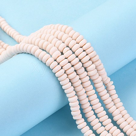 Handmade Polymer Clay Beads Strands LS-CLAY-N008-008-01-1