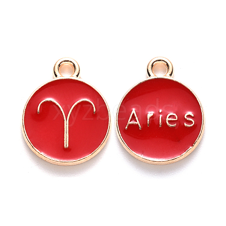 Alloy Enamel Pendants LS-ENAM-S124-01A-07A-1