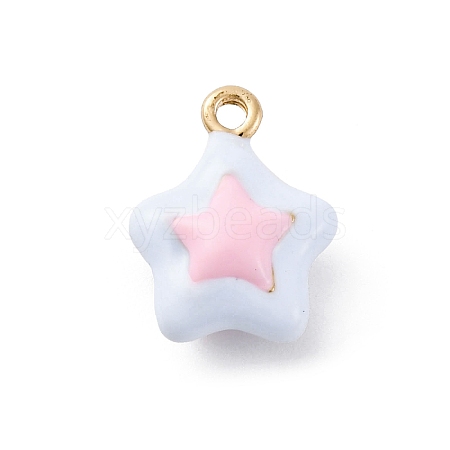 Alloy Enamel Charms LS-ENAM-E362-08D-1