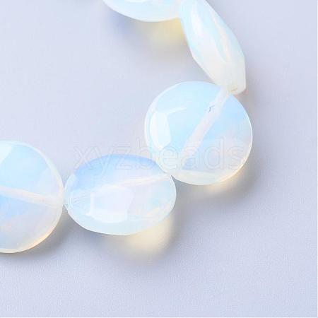 Opalite Bead Strands G-R405-16mm-01-1