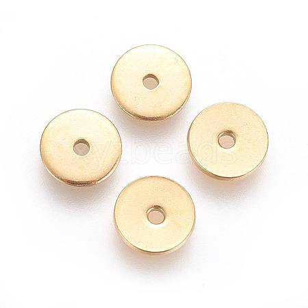 Ion Plating(IP) 304 Stainless Steel Spacer Beads LS-STAS-G193-07C-G-1