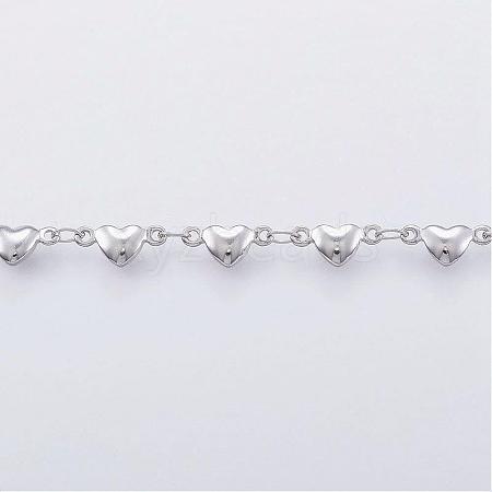 Tarnish Resistant 304 Stainless Steel Bar Link Chains STAS-G038-05P-1