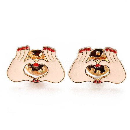 Alloy Enamel Brooches JEWB-N006-014-NR-1