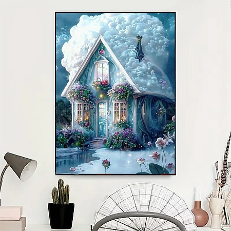 DIY House Theme Diamond Painting Kit DIY-H160-01F-1