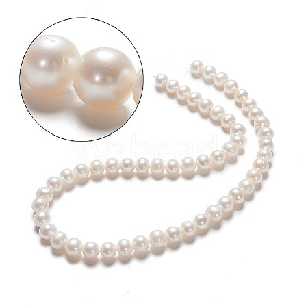 Natural Cultured Freshwater Pearl Beads Strands PEAR-R063-16-1