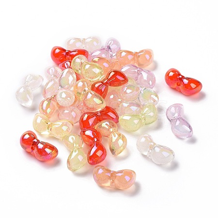 Transparent Acrylic Beads OACR-P011-04I-1