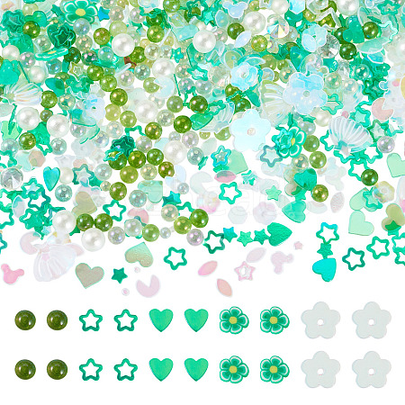Handmade Polymer Clay Cabochons CLAY-TADJ0001-01H-1