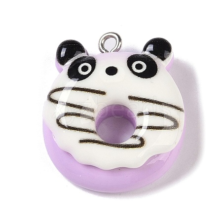 Opaque Resin Imitation Food Pendants RESI-S403-01D-1