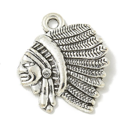 Tibetan Style Alloy Pendants FIND-U015-47AS-01-1