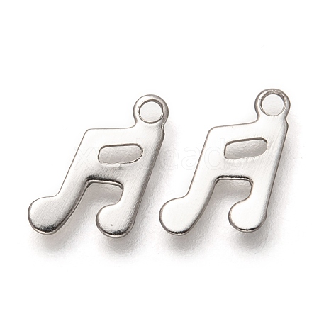 201 Stainless Steel Charms STAS-C017-12P-1
