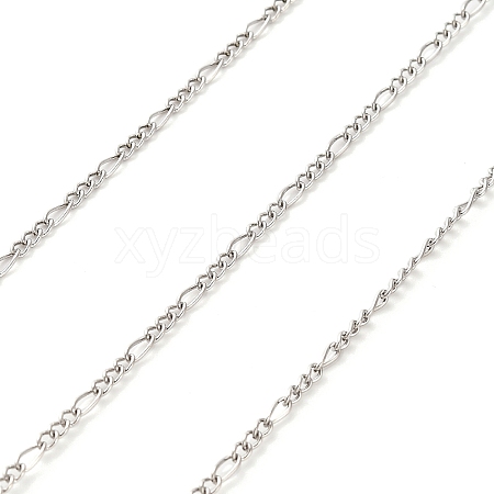 304 Stainless Steel Twisted Chains Curb Chains CHS-B009-01B-P-1