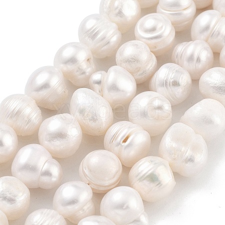 Natural Cultured Freshwater Pearl Beads Strands PEAR-C003-14C-1