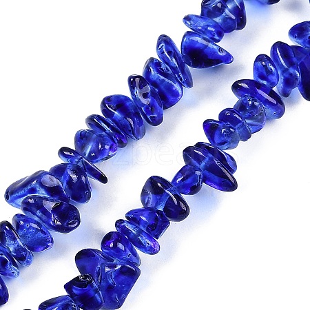 Transparent Glass Beads Strands GLAA-Z009-01B-1