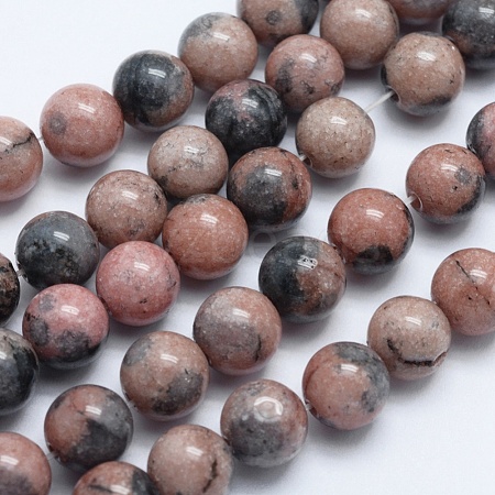Natural Gemstone Beads Strand X-G-K274-01-6mm-1