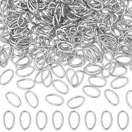 Unicraftale 300Pcs 304 Stainless Steel Jump Rings STAS-UN0055-64-1