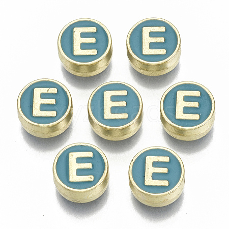 Alloy Enamel Beads X-ENAM-S122-028E-NR-1