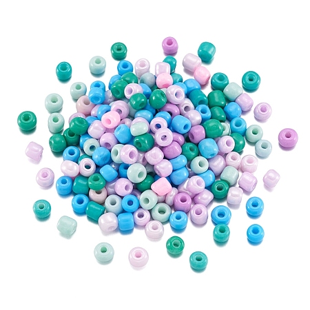 Opaque Colours Glass Seed Beads GLAA-TAC0009-13-1