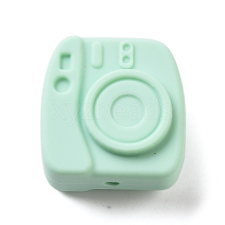 Camera Food Grade Eco-Friendly Silicone Focal Beads SIL-C007-16AF-1