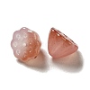 Two Tone Acrylic Beads OACR-H039-01G-2