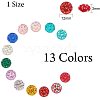 Resin Cabochons PH-CRES-G015-01-WH-2